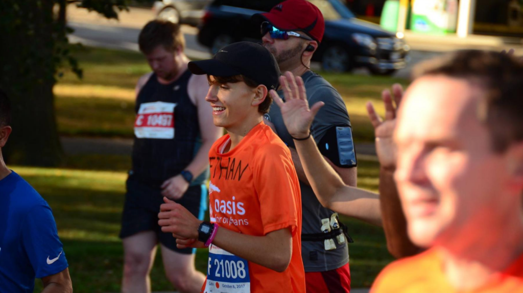 My Chicago Marathon Story- Ethan - Oasis For Orphans